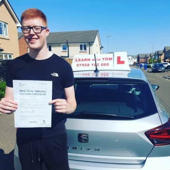 Eoghan learned to drive with Graham MacLeod