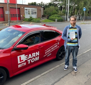 Gareth learned to drive with Tom