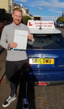 Richard learned to drive with Graham MacLeod and passed his test with ZERO driver errors.