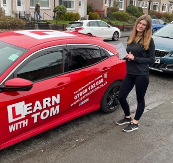 Emma Learned to drive with Tom 🚗💨