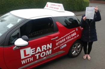 Tom is a brilliant driving instructor He helped me pass first time He is really down to earth and has amazing patience which helps a lot especially when you’re feeling the pressure of learning I had a great time learning with him and was able to have a good laugh at the same time I would definitely recommend him