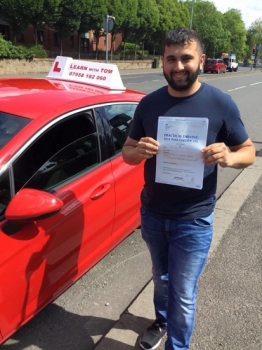 A family friend recommended Tom to me and I am so glad they did. In a short period of time he got me into the position of passing my test with relative ease. He always makes you feel comfortable and very clear and concise information and resources provided along with a wealth of experience second to none and is the best choice in the west end of glasgow for a driving instructor!