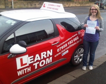 Tom is a first class driving instructor who is always very professional and makes you feel completely at ease in the car His patience and expertise really helped me to gain confidence in my driving and he was always spot on when it came to recognising the specific areas which I needed to work on His sense of humour makes the process of taking driving lessons and sitting your test a much less d