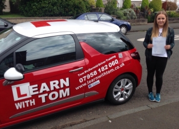 From my first lesson Tom made me feel completely at ease Everything I learned was explained so easily and because of that my driving experience was made more enjoyable Tom is a fantastic driving instructor super friendly and always reliable