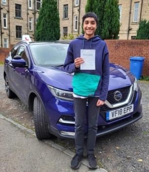 Waris learned to drive with Steven Swan.