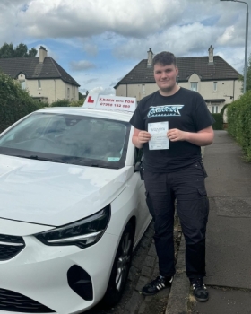 Jack learned to drive with Gemma Dick