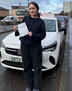 Agnes learned to drive with Gemma Dick