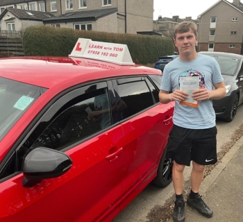 Chris learned to drive with Tom 🚗💨