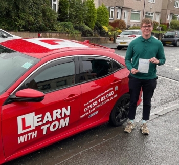 Peter learned to drive with Tom 🚗💨