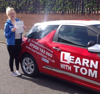 I found it extremely easy to get along with Tom making me feel comfortable whilst learning to drive and making the whole process a lot easier Tom helped boost my confidence whilst driving and was always there to give words of encouragement if I felt I wasn’t driving at my best Definitely great value for money as I was learning the whole way through my lessons they were never repetitive Over