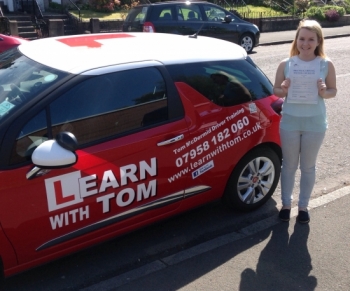Fantastic driving instructor I am rather nervous as a person and Tom made me feel completely at ease Dedicated professional and genuinely cares for his pupils I am planning on recommending Tom to all of my friends Top notch and great banter Thanks again Tom Iacute;ll miss you