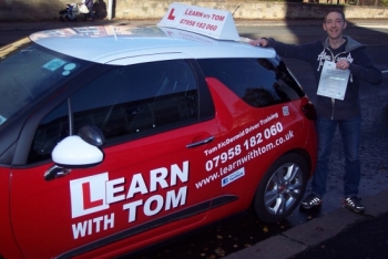 Tom top man If your thinking about taking lessons then look no further true pro and truly very nice guy makes you feel totally at ease and never pressurises you into anything also sent me a link for the theory test which was very helpful Made me feel calm and assured on test day and all the way through my lessons No more buses and trains for me and the family what a difference having a 