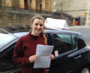 Gemma learned to drive with Crawford Connolly