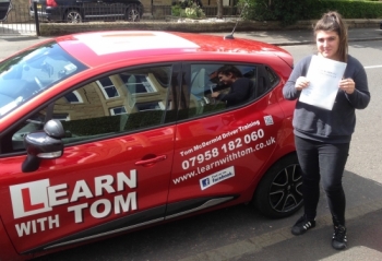 I have been taking driving lessons since 2013 I started off with Tom who has been extremely patient and understanding Tom is a great example and teacher as well as this he is very flexible Tom helped me a great deal as I struggled to pass my test due to nerves and silly mistakes But Tom never once gave up on me He was extremely helpful and understanding of my needs He is extremely reasonable