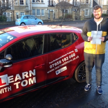 Had to resit my test after my licence was revoked and choose to use Tom Was a great choice from start to when I passed Tom was great he helped fix my bad habits and improve my driving Would highly recommend if your looking for a great driving instructor to learn with and get you up to the standard to pass your test