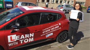 Tom is such a friendly and motivating driving instructor who is always willing to work around your availability for lessons and push you to do your best Great teacher and would definitely recommend him